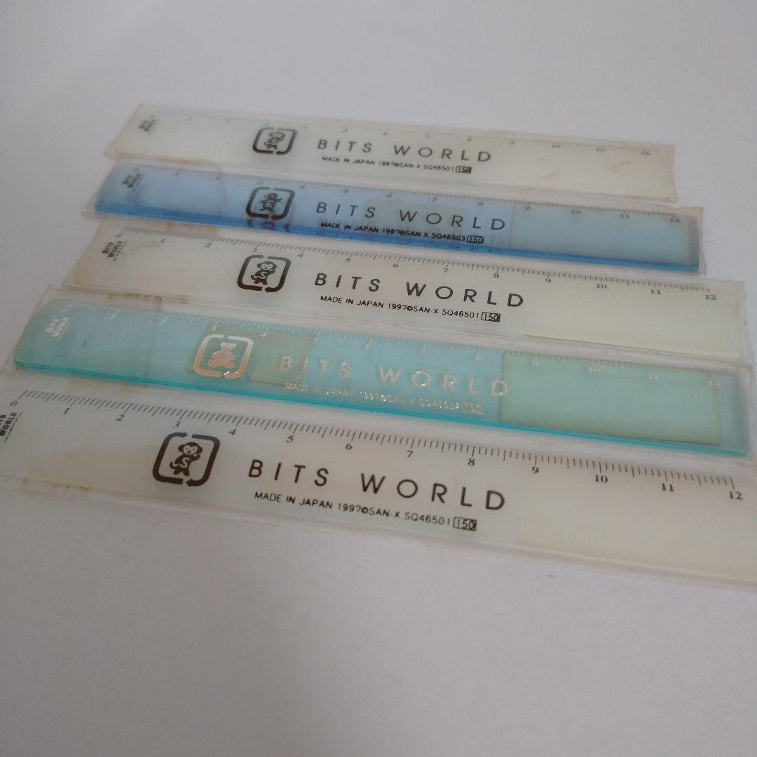 昭和レトロ ファンシー ヤングコクヨ MR WEE 定規 Amazon.co.jp: サンエックス 文房具 ファンシー定規 5本セット昭和